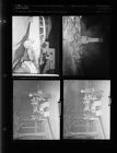 ABC store catches fire; Wreck(4 Negatives) September - December 1955, undated [Sleeve 14, Folder b, Box 8]